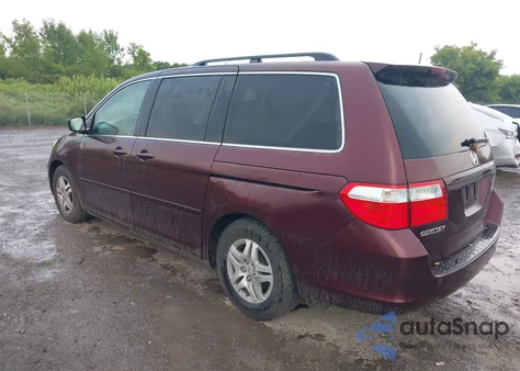 2007 Honda Odyssey Ex from USA, damaged, VIN 5FNRL38407B057169